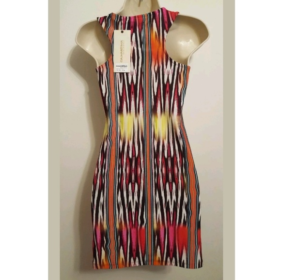 Designer Cia Maritima Beachwear Dress Coverup ikat - Picture 3 of 7